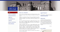 Desktop Screenshot of greyandcosolicitors.co.uk