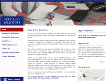 Tablet Screenshot of greyandcosolicitors.co.uk